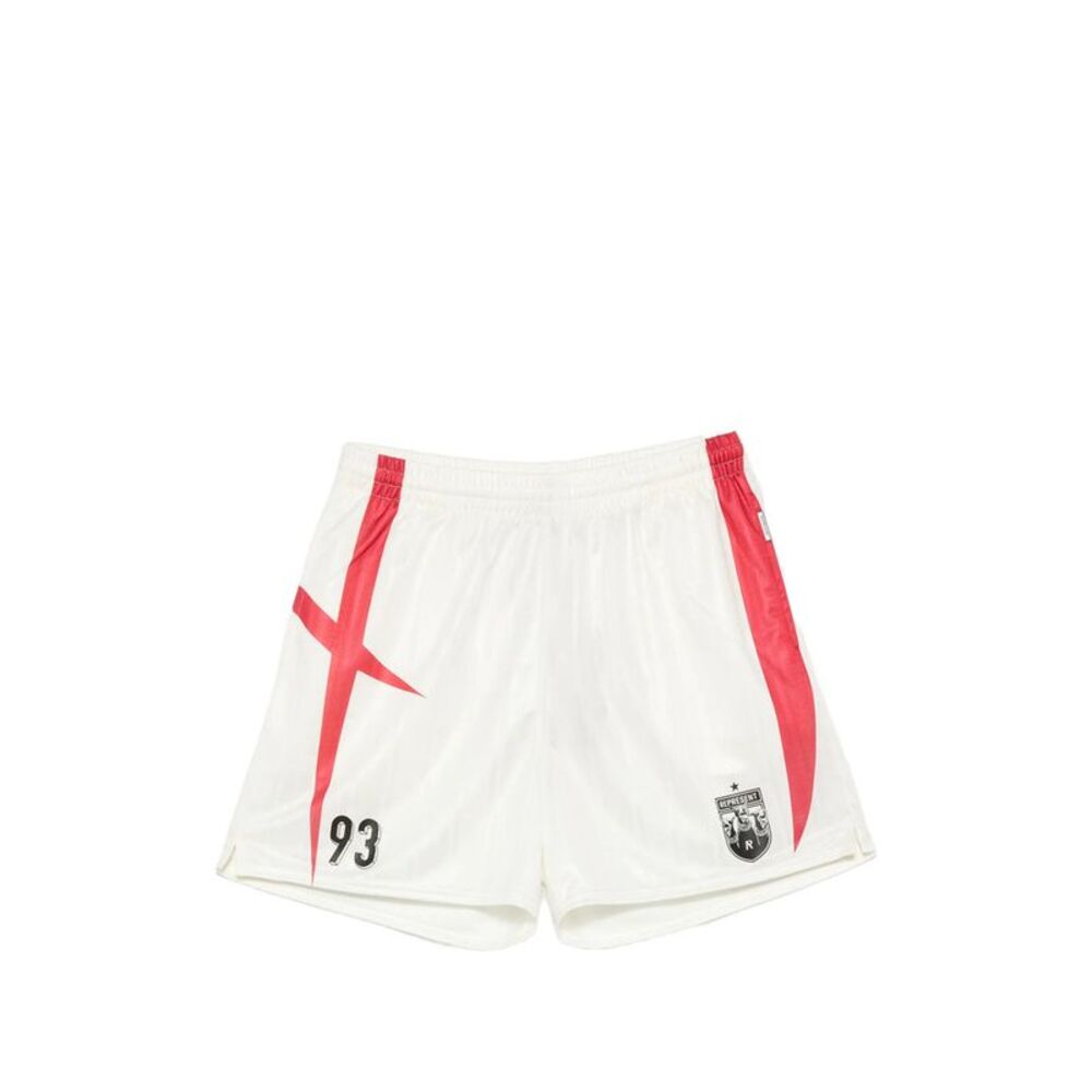 Represent White Shorts - Track & Running Shorts Men